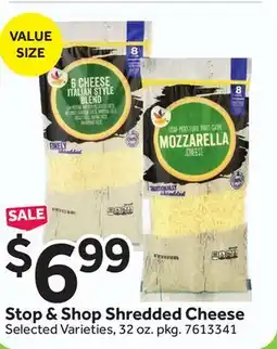 Stop&Shop Stop & Shop Shredded Cheese offer