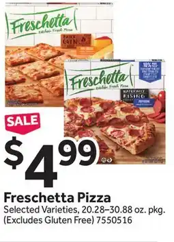 Stop&Shop Freschetta Pizza offer