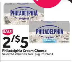 Stop&Shop Philadelphia Cream Cheese offer