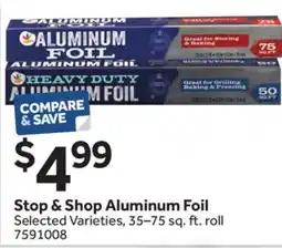 Stop&Shop Stop & Shop Aluminum Foil offer