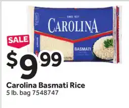 Stop&Shop Carolina Basmati Rice offer