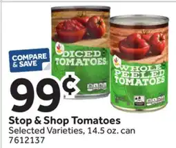 Stop&Shop Stop & Shop Tomatoes offer