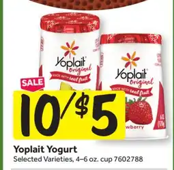 Stop&Shop Yoplait Yogurt offer