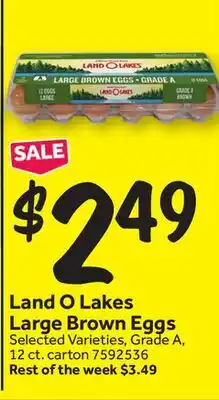 Stop&Shop Land O Lakes Large Brown Eggs offer