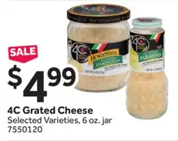 Stop&Shop 4C Grated Cheese offer