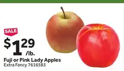 Stop&Shop Fuji or Pink Lady Apples offer
