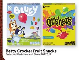 Stop&Shop Betty Crocker Fruit Snacks offer