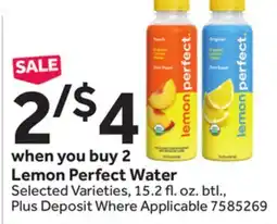 Stop&Shop Lemon Perfect Water offer