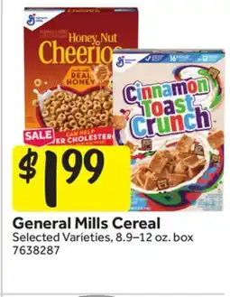 Stop&Shop General Mills Cereal offer