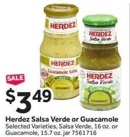 Stop&Shop Herdez Salsa Verde or Guacamole offer
