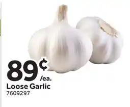 Stop&Shop Loose Garlic offer