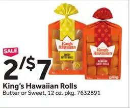 Stop&Shop King's Hawaiian Rolls offer