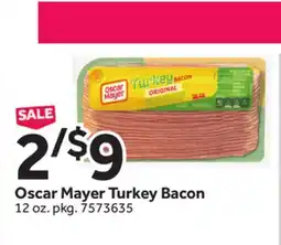 Stop&Shop Oscar Mayer Turkey Bacon offer