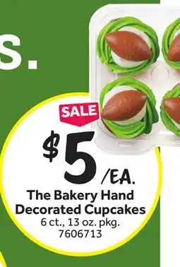 Stop&Shop The Bakery Hand Decorated Cupcakes offer