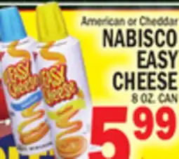 C Town NABISCO EASY CHEESE offer