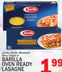 C Town BARILLA OVEN READY LASAGNE offer