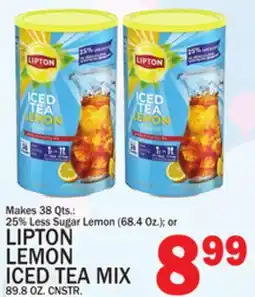 C Town LIPTON LEMON ICED TEA MIX offer