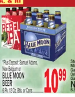 C Town BLUE MOON BEER offer