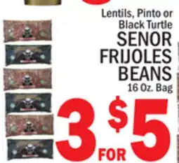 C Town SENOR FRIJOLES BEANS offer