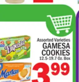 C Town GAMESA COOKIES offer