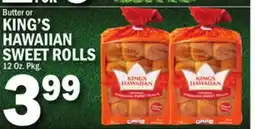 C Town KING'S HAWAIIAN SWEET ROLLS offer