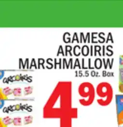 C Town GAMESA ARCOIRIS MARSHMALLOW offer