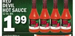 C Town RED DEVIL HOT SAUCE offer