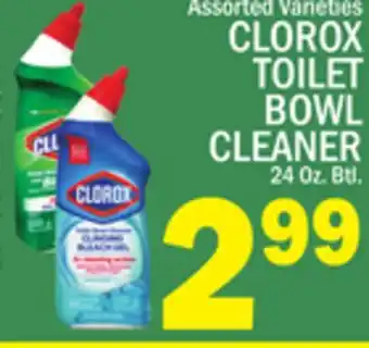 C Town CLOROX TOILET BOWL CLEANER offer