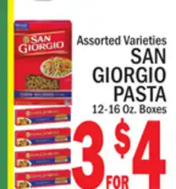 C Town SAN GIORGIO PASTA offer
