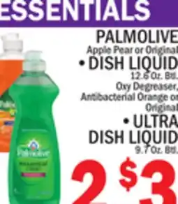 C Town PALMOLIVE DISH LIQUID 12.6 Oz. Btl, ULTRA DISH LIQUID 9.7 Oz. Btl offer
