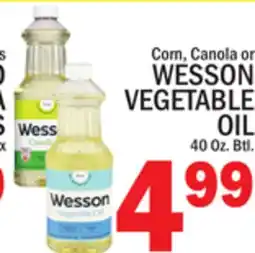 C Town WESSON VEGETABLE OIL offer