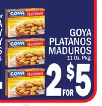 C Town GOYA PLATANOS MADUROS offer