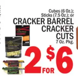 C Town CRACKER BARREL CRACKER CUTS 7 Oz. Pkg offer