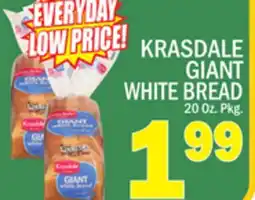 C Town KRASDALE GIANT WHITE BREAD offer