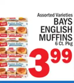 C Town BAYS ENGLISH MUFFINS offer