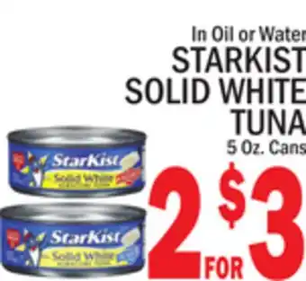 C Town STARKIST SOLID WHITE TUNA offer