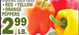 C Town RED, YELLOW, ORANGE PEPPERS offer