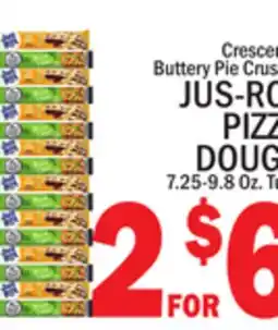 C Town JUS-ROL PIZZA DOUGH offer