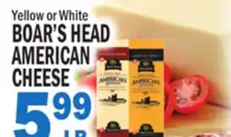 C Town BOAR'S HEAD AMERICAN CHEESE offer