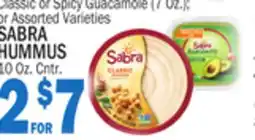 C Town SABRA HUMMUS HUMMUS 10 Oz. Cntr offer