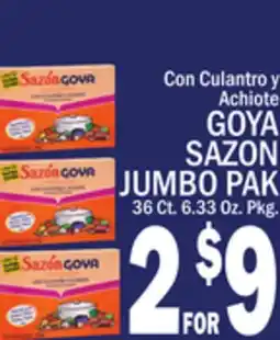 C Town GOYA SAZON JUMBO PAK offer