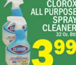 C Town CLOROX ALL PURPOSE SPRAY CLEANER offer