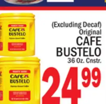 C Town CAFE BUSTELO offer