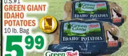 C Town GREEN GIANT IDAHO POTATOES offer