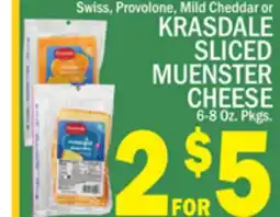 C Town KRASDALE SLICED MUENSTER CHEESE offer