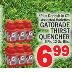 C Town GATORADE THIRST QUENCHER offer