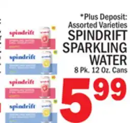 C Town SPINDRIFT SPARKLING WATER offer