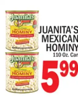 C Town JUANITA'S MEXICAN HOMINY offer