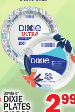 C Town DIXIE PLATES offer