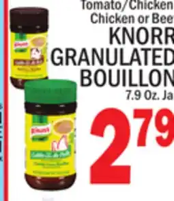 C Town KNORR GRANULATED BOUILLON offer
